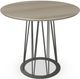 Amisco Customizable Calypso Solid Ash Round Counter Height Table with 42" Tabletop-4