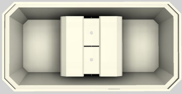 Vent-A-Hood® Designer Series 60" Biscuit Island Range Hood-1