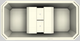 Vent-A-Hood® Designer Series 60" Biscuit Island Range Hood-1