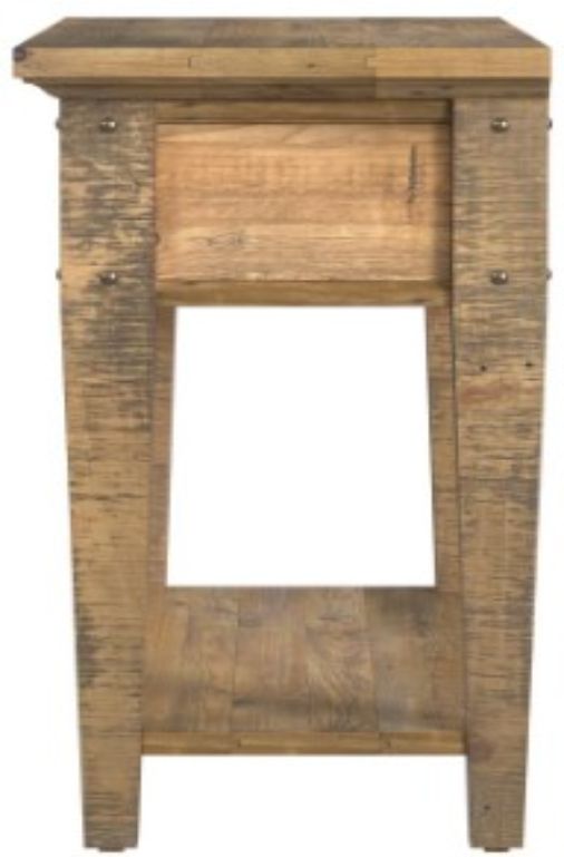 Null Furniture Hayden Valley Sandstone Sofa/Media Console Table-2