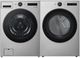 LG Graphite Steel Front Load Washer & Electric Dryer Laundry Pair-0