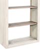 Sunny Designs™ Arch / Accents Light Gray/Wheat Bookcase-3