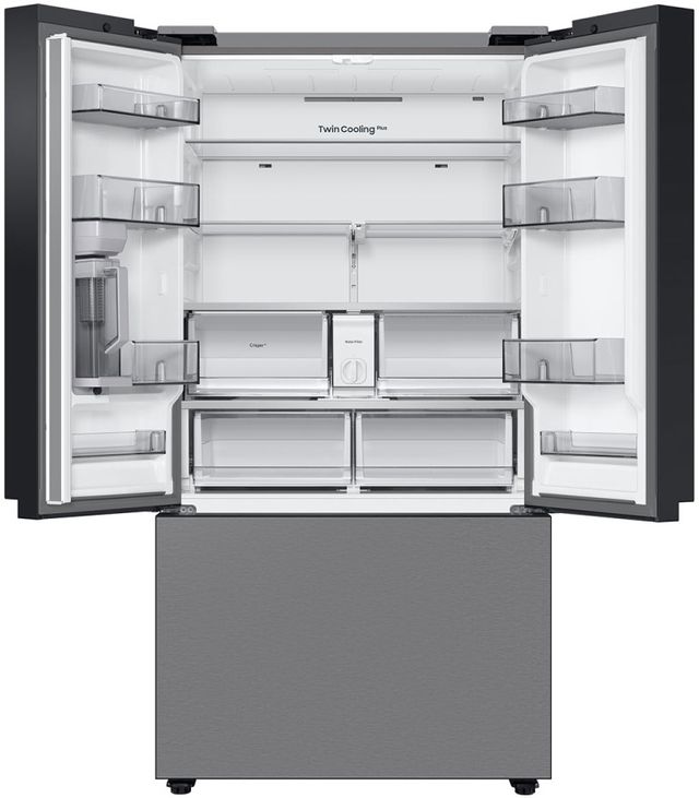 Samsung Bespoke 36 in. 24.0 Cu. Ft. Stainless Steel Counter Depth French Door Refrigerator with AutoFill Water Pitcher-1