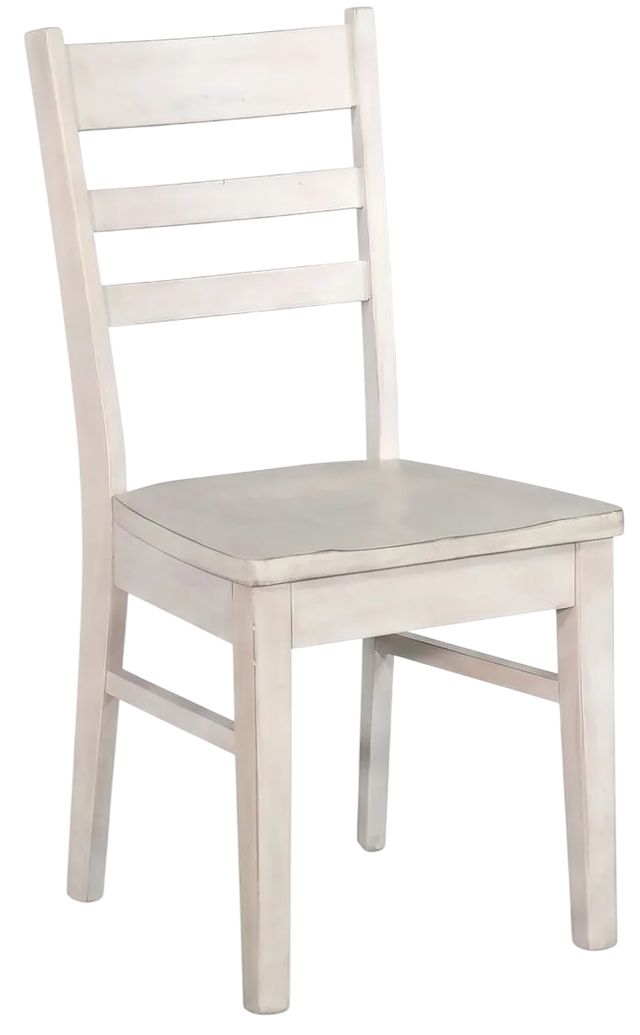 Sunny Designs™ Bayside Marble White Ladderback Chair-0