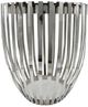 A & B Home Xanthia Steel and Mirror Accent Table-1