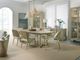Hooker® Furniture Surfrider Driftwood/Zuri Cream Dining Arm Chair-1
