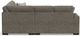 Charisma™ Willow Taupe Stationary Sectional-3