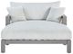 Signature Design by Ashley® Moonlight View Gray Aluminum/Fabric Outdoor Chaise Lounge-1