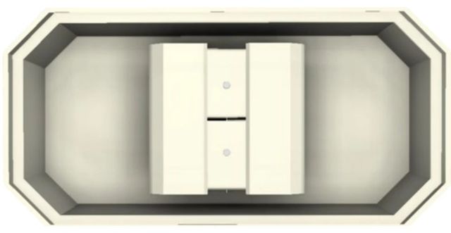 Vent-A-Hood® Designer Series 60" Biscuit Island Range Hood-3