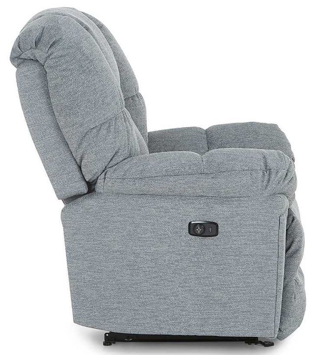 Best® Home Furnishings Customizable Lucas Power Tilt Headrest Swivel Glider Recliner-2