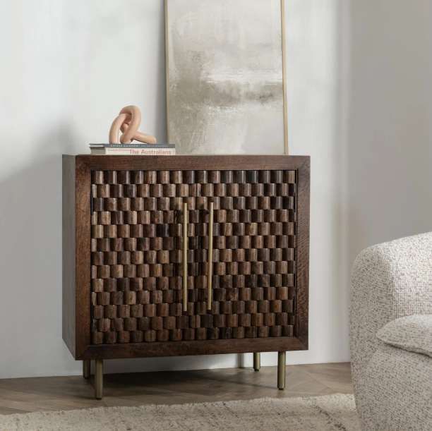 Classic Home Norwood Brown Cabinet-1
