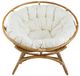 A & B Home Brown/White Chair-1