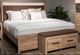 Signature Design by Ashley® Kinlanni Brown/Tan King Upholstered Panel Bed-0