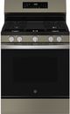 GE® 30'' Fingerprint Resistant Slate Freestanding Gas Range-0