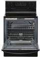 Whirlpool® 30" Black Free Standing Electric Range-1
