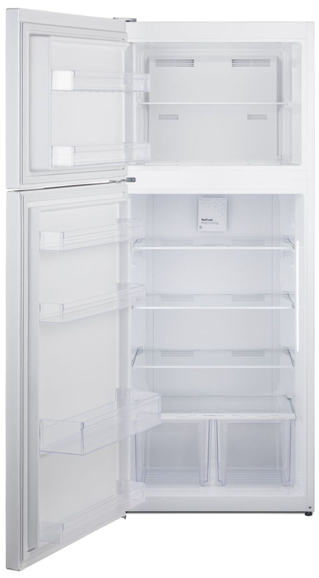 Summit® 28 in. 14.3 Cu. Ft. White Counter Depth Top Freezer Refrigerator-2