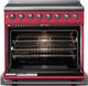 Viking® 5 Series 36" Valentine Pro Style Induction Range with Polished Chrome Trim-1