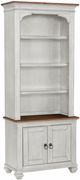 Legends Home Americana Whiskey/White Bookcase Pier-0