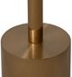 Sagebrook Home Talia Clear Accent Table with Gold Base-4