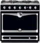 La Cornue CornuFé 90 AlberTine 36" Gloss Black Pro Style Dual Fuel Range-0