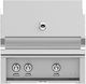 Hestan® Professional 2-Burner Stainless Steel Built In Natural Gas Grill-0