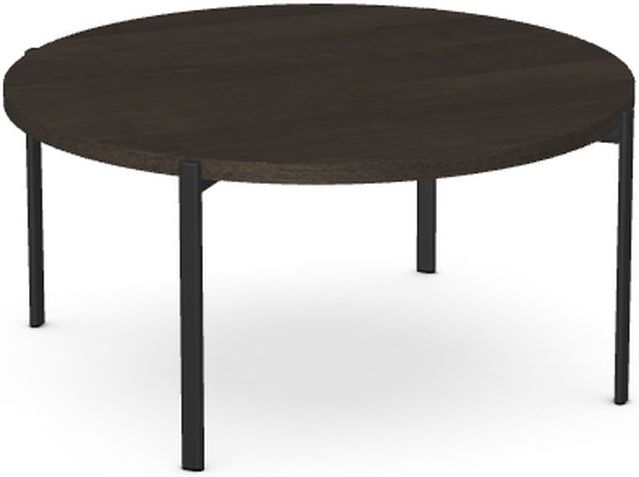 Amisco Customizable Maya Coffee Table with Metal Table Base