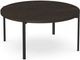 Amisco Customizable Maya Coffee Table with Metal Table Base-0