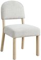 Steve Silver Co. Gabby Beige/Washed Oak Kids Side Chair-0