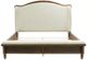Benchcraft® Sturlayne Beige/Brown California King Upholstered Panel Bed-1