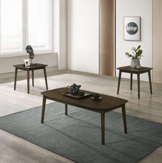 New Classic® Home Furnishings Felix Dark Walnut Coffee Table-4
