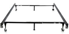 Malouf® Structures® Wheel Full/Twin Adjustable Bed Frame