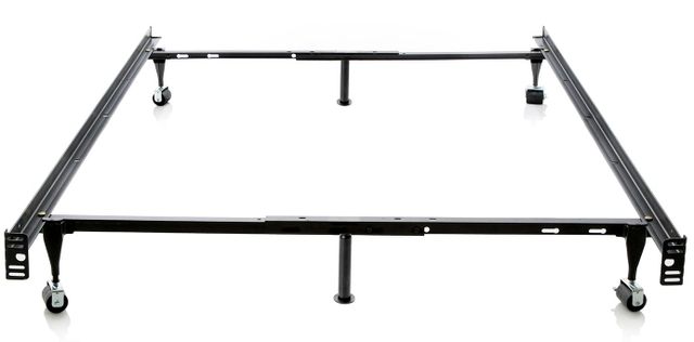 Malouf® Structures® Wheel Full/Twin Adjustable Bed Frame