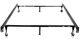 Malouf® Structures® Wheel Full/Twin Adjustable Bed Frame-0