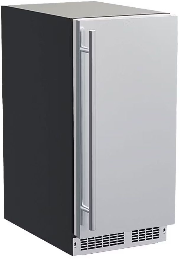 Marvel 15" 65 lb. Stainless Steel Ice Maker-0
