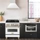 ZLINE Autograph Edition 30" White Matte Wall Mounted Range Hood-1