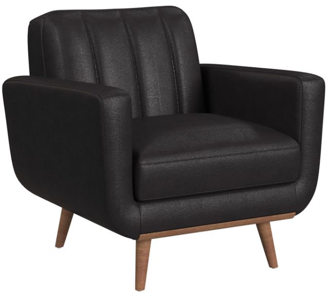 Elements International Horizon Pebble Dark Gray Chair-0
