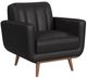 Elements International Horizon Pebble Dark Gray Chair-0