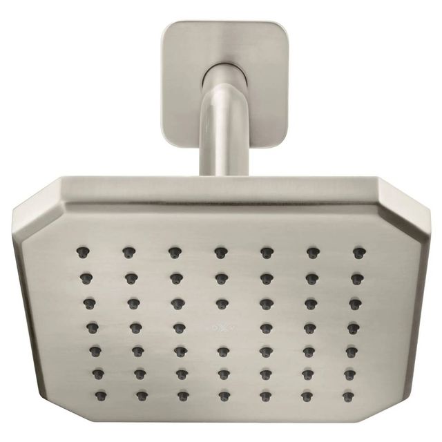 DXV Belshire® Brushed Nickel Single Function 6" Square Showerhead-1