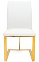 VIG Furniture Modrest Frankie White/Gold Dining Chair-1