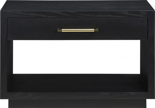 Meridian Furniture Avery Black Nightstand-1