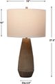 Uttermost® Volterra Gray/Taupe Glaze Table Lamp-2