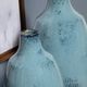 Crestview Collection Arden 2-Piece Blue Vase Set-2