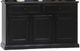 American Heartland Manufacturing Poplar Black Buffet-0