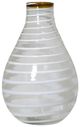 StyleCraft Vanilla Swirl 18" Drop Vase-0