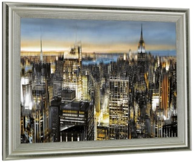 Classy Living Electric Skyline Wall Art-2