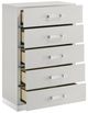New Classic® Home Furnishings Europa White Chest-3