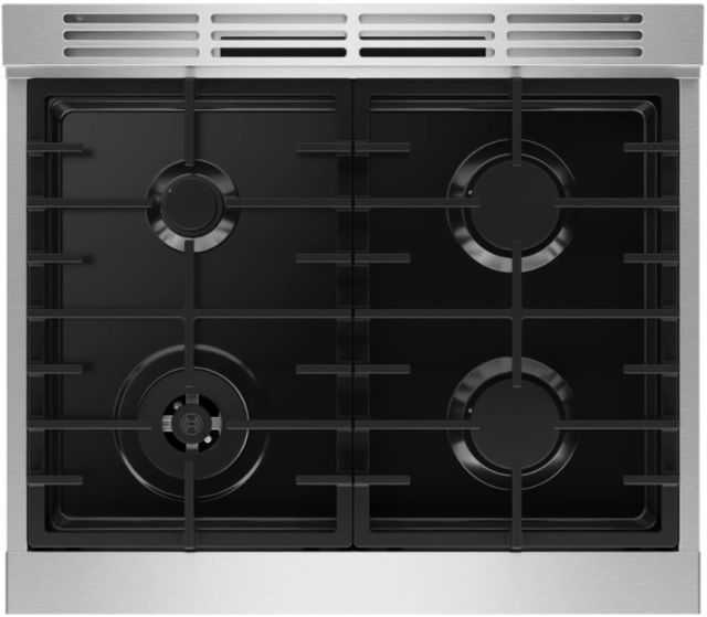 Bosch® 500 Series 30” Stainless Steel Pro Style Gas Range-4