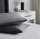 Malouf® Woven™ 2-Piece Charcoal Supima® Cotton King Pillowcase Set-1