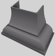 Vent-A-Hood® Designer Series 48" Gunsmoke Wall Mounted Range Hood-5