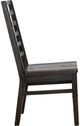 International Furniture Direct Balam Black Dining Side Chair-2